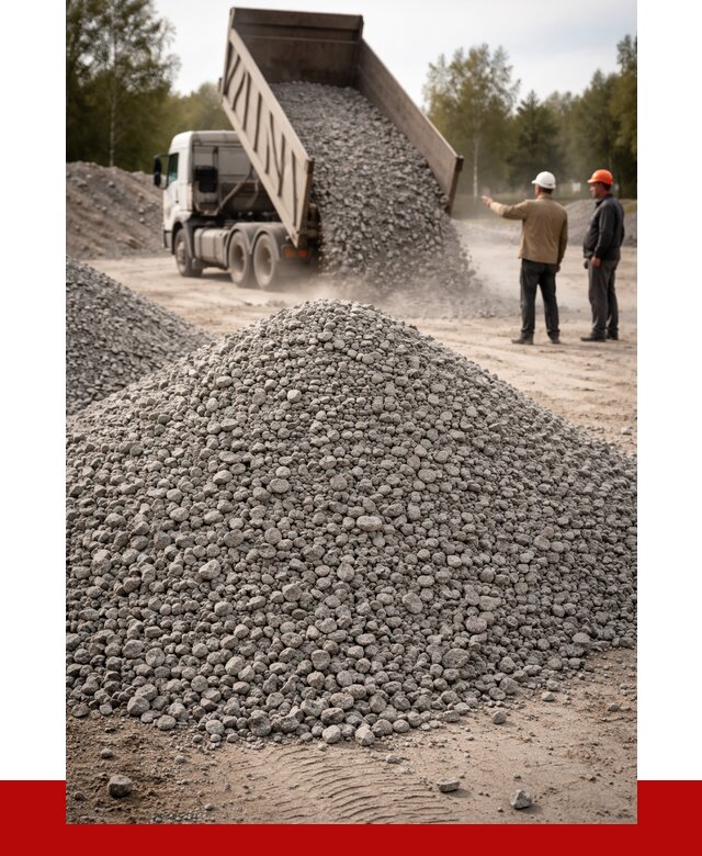 Гранитный щебень фракция 0-5 в Кирове от 3005 руб ПРОНЕРУДКри