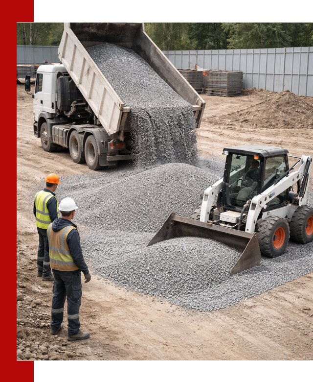 Доставка и продажа гранитного щебня фракции 0-5 в Кирове