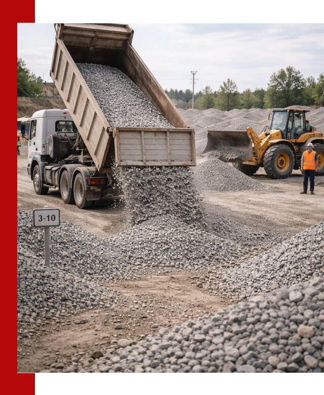 Гранитный щебень фракции 3–10: доставка и продажа в Кирове