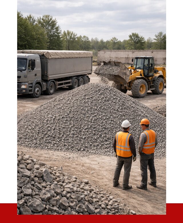 Гранитный щебень фракция 5-20 в Кирове от 4352 руб | ПРОНЕРУДКри