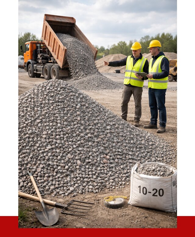 Гранитный щебень фракция 10-20 в Кирове от 4352 руб.|ПРОНЕРУДКри
