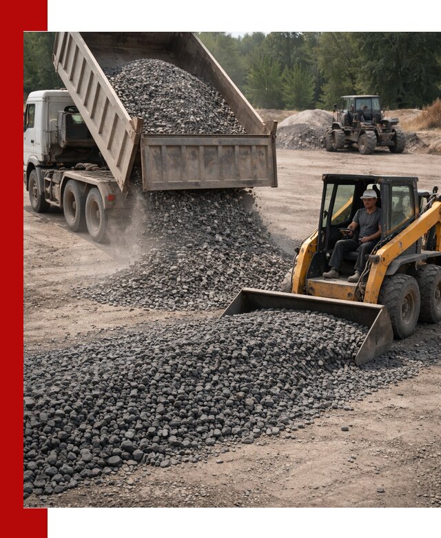 Гранитный щебень фракция 40-70 с доставкой в Кирове