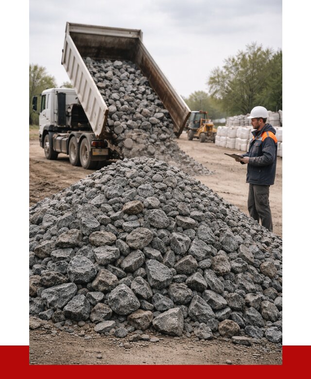 Гранитный щебень фракция 100-200 в Кирове от 4352 р. ПРОНЕРУДКри