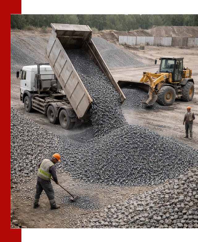 Щебень габбро-диабаз фр. 5-20 с доставкой в Кирове