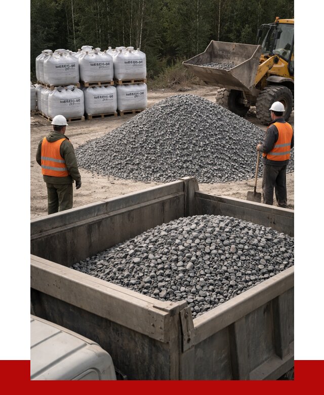 Щебень габбро диабаз 20-40 в Кирове от 3523 руб. | ПРОНЕРУДКри