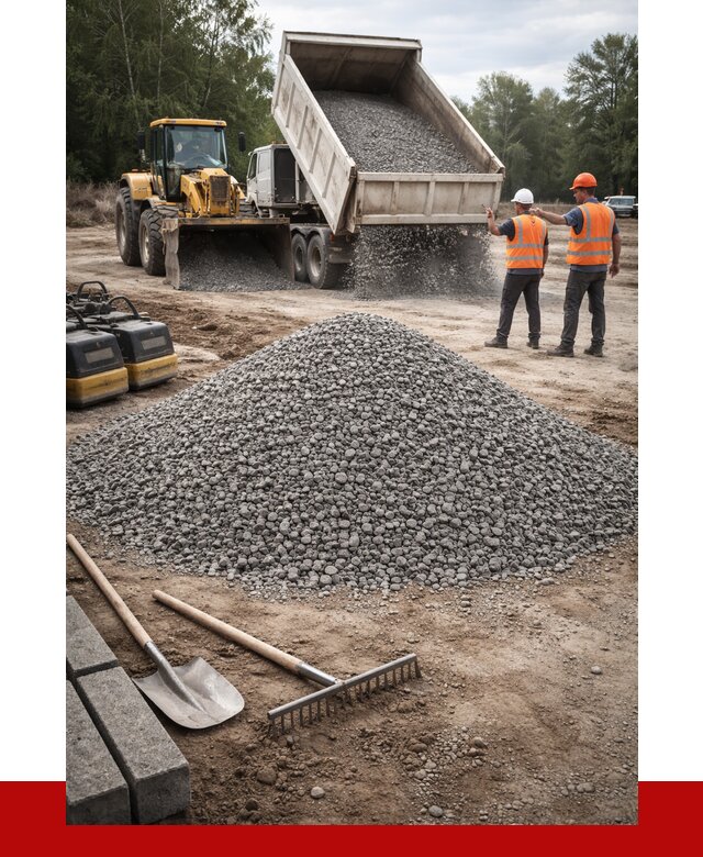Гравийный щебень купить в Кирове от 2280 р. ПРОНЕРУДКри