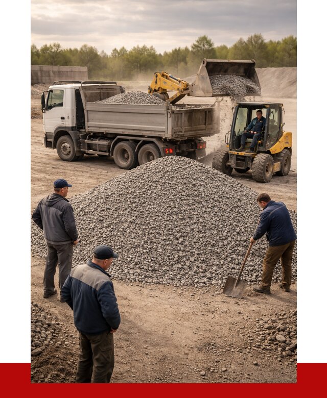 Гравийный щебень фракция 5-20 в Кирове от 2487 р. ПРОНЕРУДКри