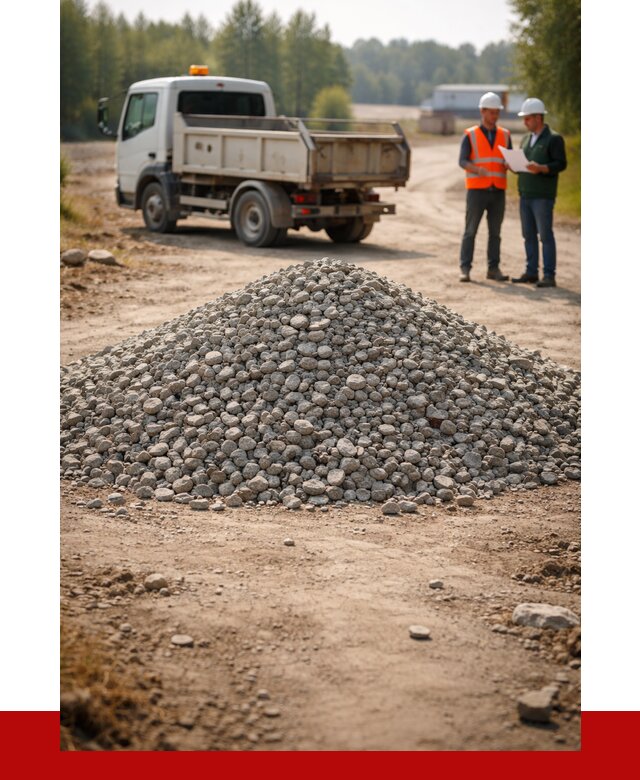 Гравийный щебень фракция 20-40 в Кирове от 1243 р. | ПРОНЕРУДКри