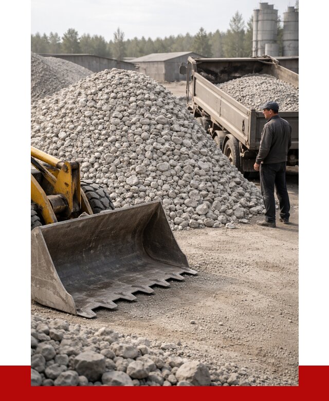 Известняковый щебень фракция 40-70 в Кирове от 4352 р. | ПРОНЕРУДКри