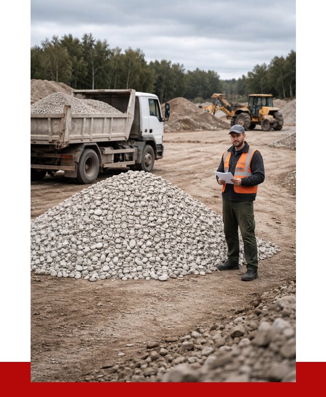 Доломитовый щебень в Кирове купить от 2280 р., ПРОНЕРУДКри