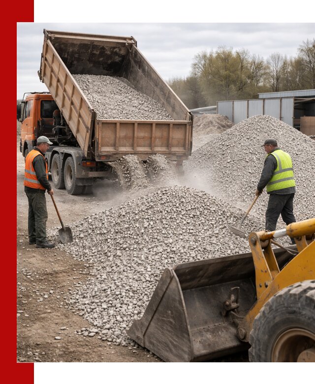 Доломитовый щебень фракции 5-20 с доставкой в Кирове