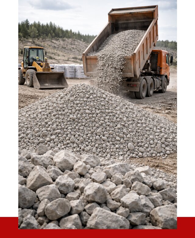 Доломитовый щебень фр. 20-40 в Кирове от 4352 р. | ПРОНЕРУДКри