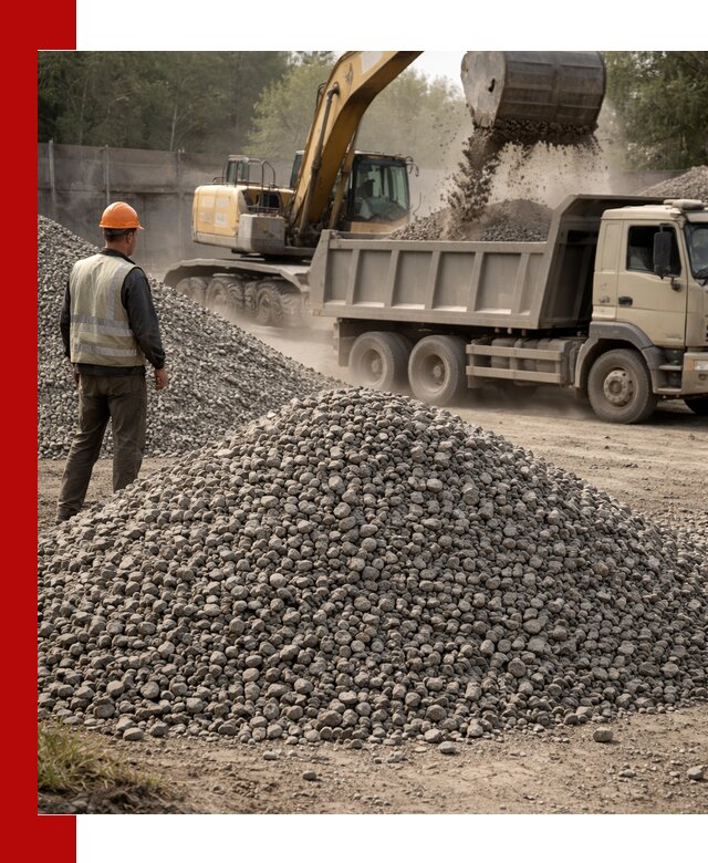 Шлаковый щебень фракция 5-20 с доставкой в Кирове