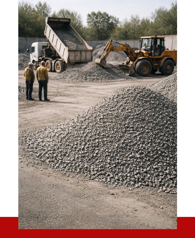 Вторичный щебень фр. 5-20 в Кирове от 1658 р. - ПРОНЕРУДКри