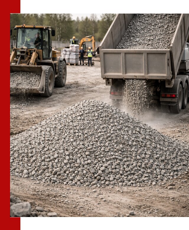 Вторичный щебень фракции 5-20 в Кирове — доставка и продажа крупнотоннажно