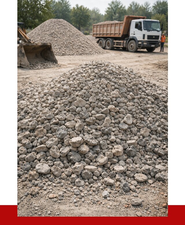 Вторичный щебень фракция 20-40 в Кирове от 2280 р ПРОНЕРУДКри