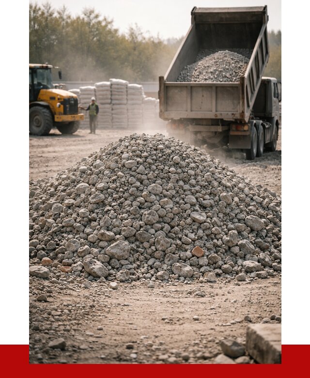 Вторичный щебень фракция 70-150 в Кирове от 1451 р. | ПРОНЕРУДКри