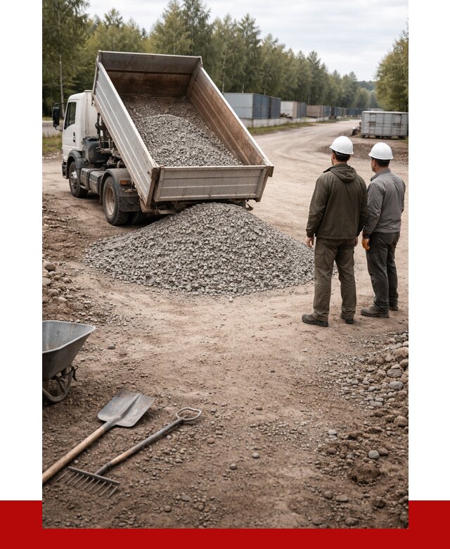 Бетонный щебень фракция 5-20 в Кирове от 3316 р., ПРОНЕРУДКри