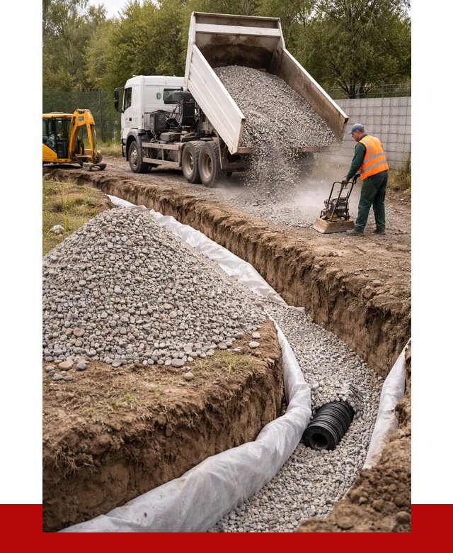 Щебень для дренажа в Кирове от 1917 р., ПРОНЕРУДКри доставка