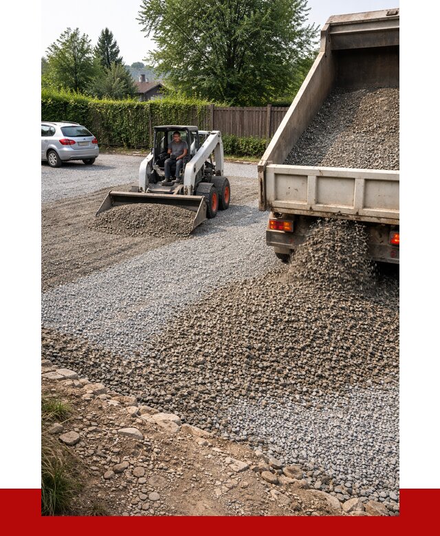 Щебень для парковки в Кирове с доставкой от 1243 р.| ПРОНЕРУДКри