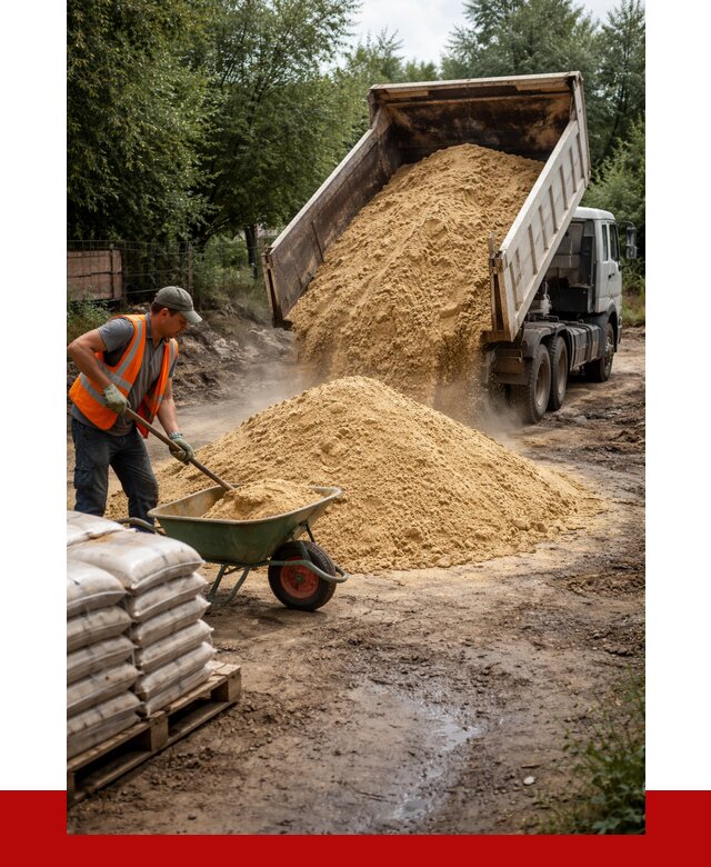 Купить песок с доставкой в Кирове от 1865 р. | ПРОНЕРУДКри