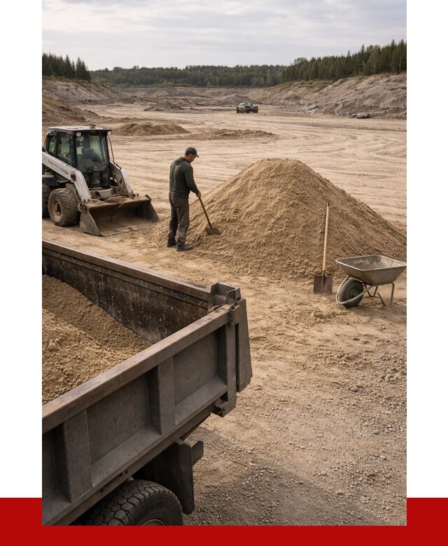 Карьерный песок среднезернистый в Кирове, от 2280 р. ПРОНЕРУДКри