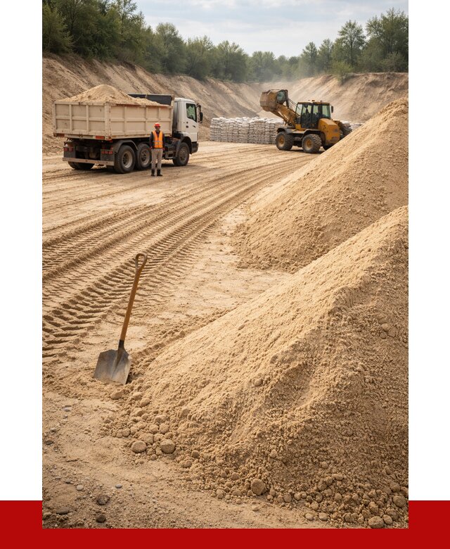 Карьерный песок мелкозернистый в Кирове от 9326 р. | ПРОНЕРУДКри