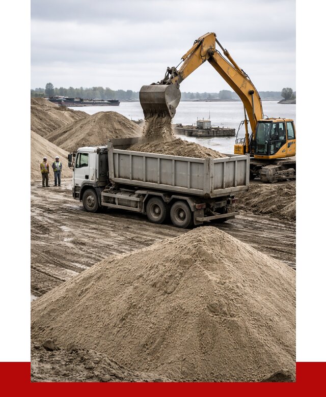 Купить речной песок навалом в Кирове от 1865 р., ПРОНЕРУДКри