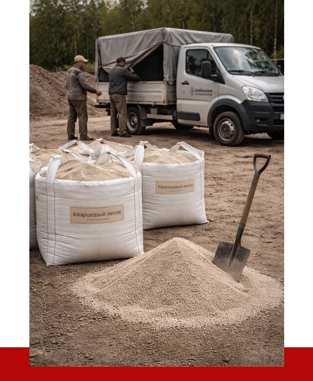 Кварцевый песок для пескоструя в Кирове от 4663 р. | ПРОНЕРУДКри