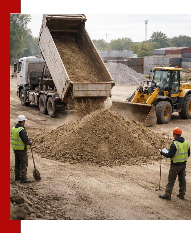 Доставка и продажа пескогрунта оптом и в розницу в Кирове