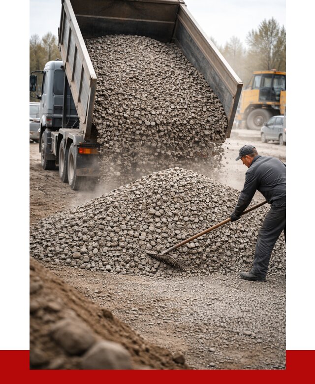 Гравий фракция 20-40 в Кирове от 2591 р. доставка | ПРОНЕРУДКри