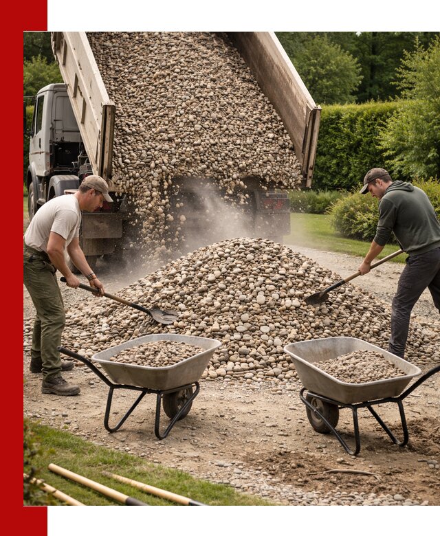 Доставка и продажа декоративной гальки в Кирове