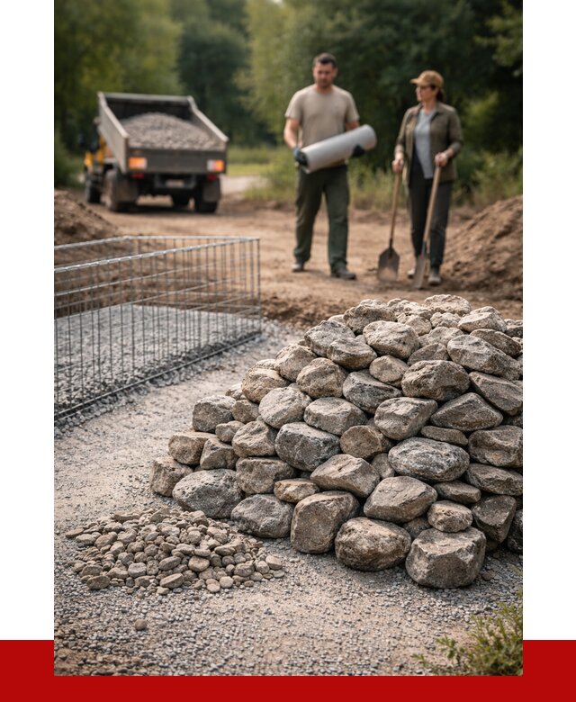 Камень для габионов фракция 100-200 в Кирове от 4974 р. | ПРОНЕРУДКри