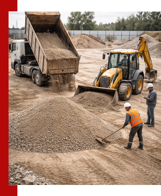 Поставка и доставка ПГС С4 в мешках и самосвалах в Кирове