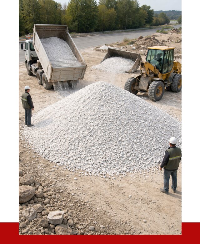 Белая мраморная крошка в Кирове от 4352 р. с доставкой | ПРОНЕРУДКри