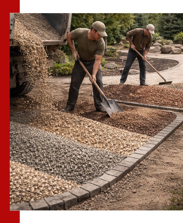 Декоративная крошка для ландшафта в Кирове — продажа и доставка