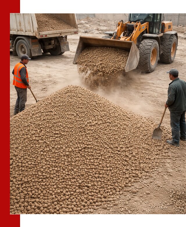 Керамзит фракция 10-20 с доставкой в Кирове