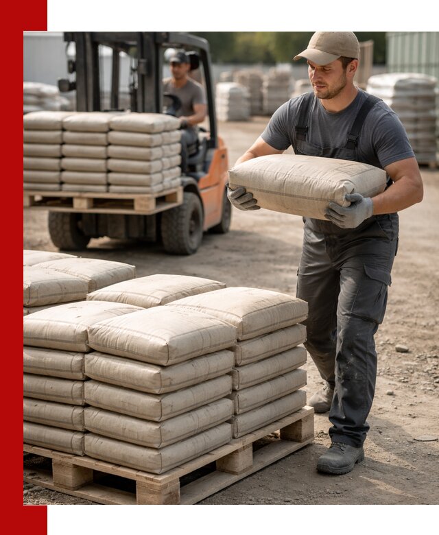 Доставка цемента в мешках оптом и в розницу в Кирове