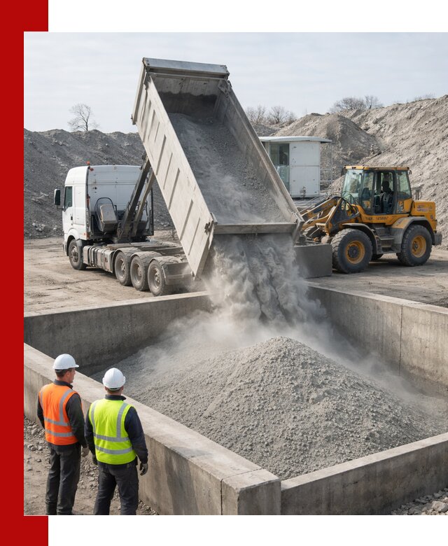 Доставка цемента навалом в Кирове крупными партиями