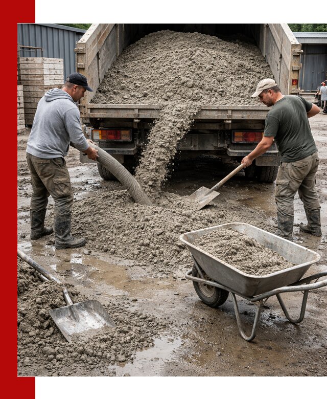 Цементно-песчаная смесь М150 доставка в Кирове