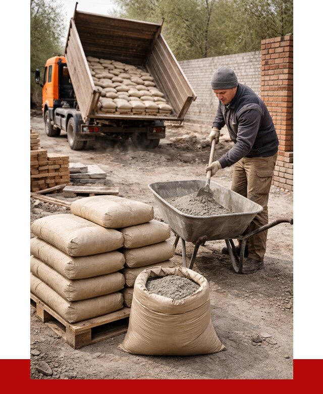 Купить сухую смесь для кладки в Кирове от 1243 р. | ПРОНЕРУДКри