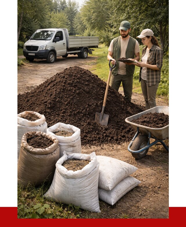 Купить грунт с доставкой в Кирове от 4663 р. за м3 | ПРОНЕРУДКри