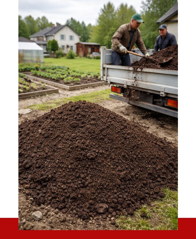 Плодородный грунт в Кирове с доставкой от 4352 р. | ПРОНЕРУДКри