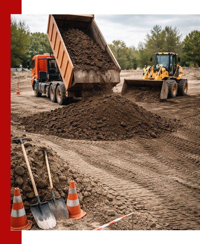 Поставка и доставка планировочного грунта в Кирове
