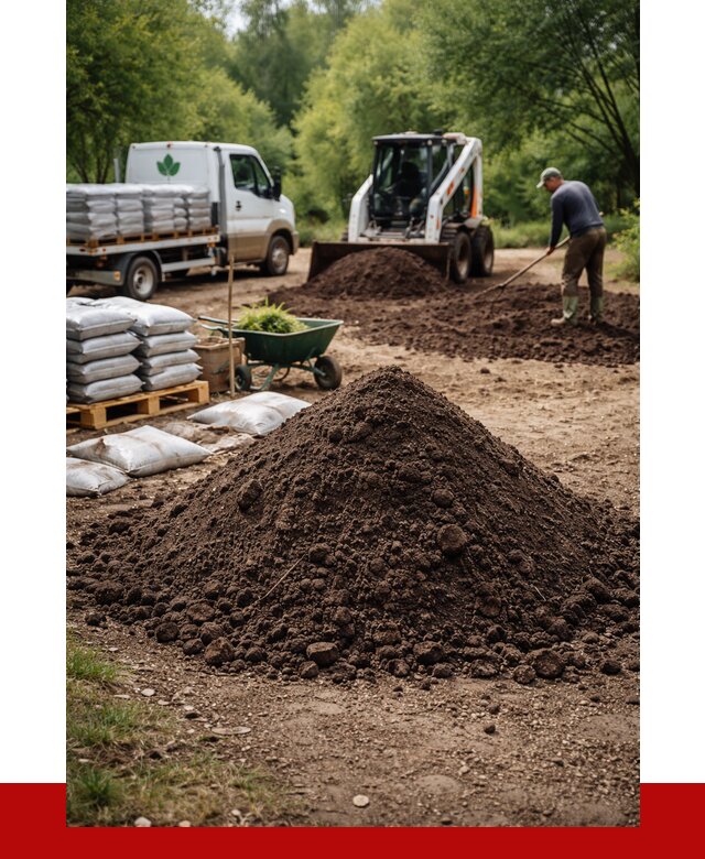 Грунт для озеленения с доставкой в Кирове от 1865 р. | ПРОНЕРУДКри