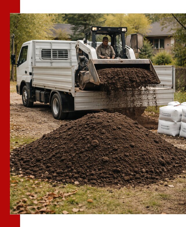 Доставка садовой земли в больших объёмах в Кирове