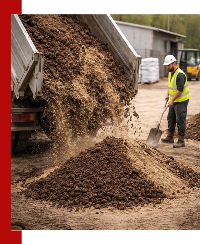 Доставка торфо-песчаной смеси в Кирове для строительства и озеленения