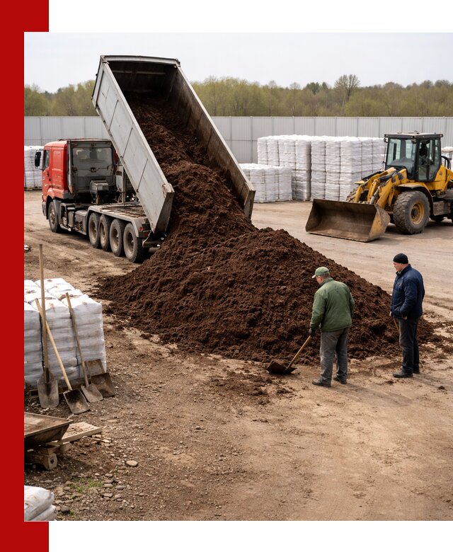 Доставка торфяных смесей оптом и в розницу в Кирове