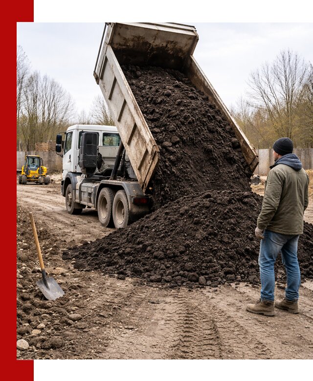 Доставка чернозема навалом в Кирове быстро и выгодно