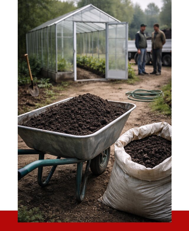 Чернозем для теплицы в Кирове с доставкой от 1554 р. | ПРОНЕРУДКри